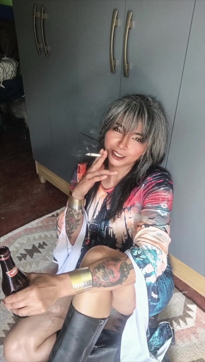 Casia Castro: Drink in One Hand, Cigarette in the Other… and My...