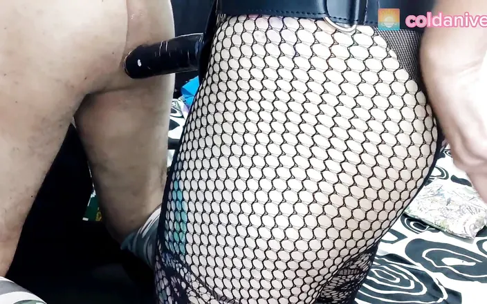 COLDANIVE: Anal Treatment for Submissive Husband Wife Loves Husband's Ass
