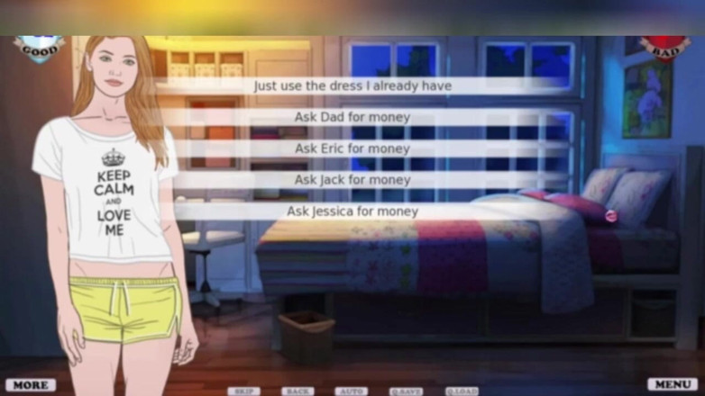 3DXXXTEEN2 Cartoon: Korupce Evy u Jessicy. 3D porno kreslený sex