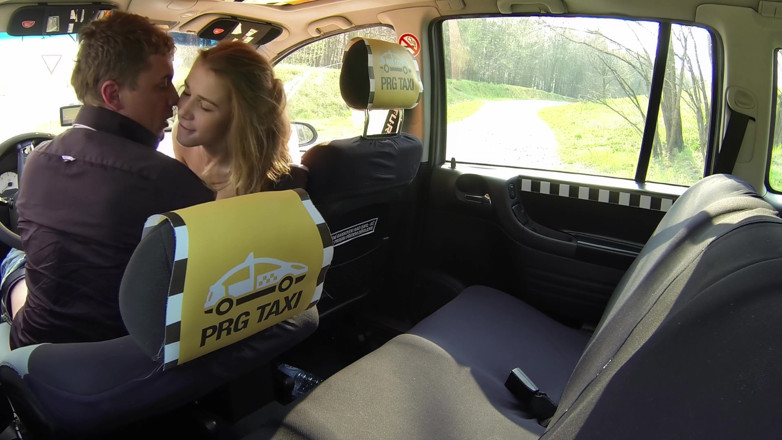 Czech Taxi: Beauty Squirts All Over the Cab