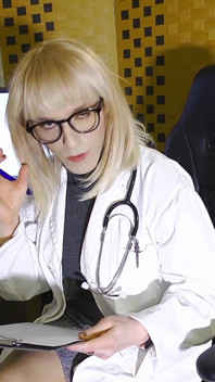 Consultation Hours with Tranny Doc Helena! Let's Test Your Potency! JOI German