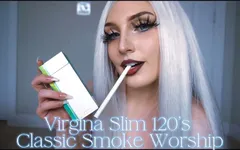 Virginia Slims 120'lerin klasik sigara ibadeti