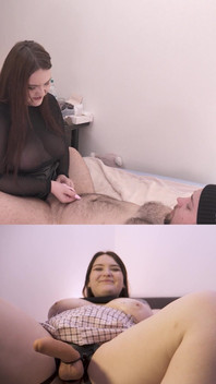 Sh MILF Pegs Guy with Strapon Fuck His Ass and He Eats His Own Cum