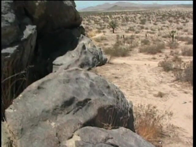 Outdoor Fucktivities: Male hiker finds blonde in a desert then fucks pussy