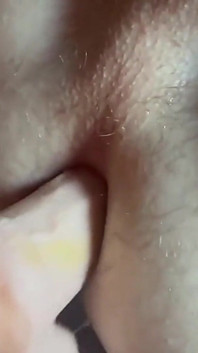 Fucked by an 8 Dildo