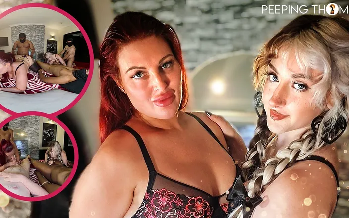 PeepingThom: Swinger Party - Sunflower Doll and Crystal Smith