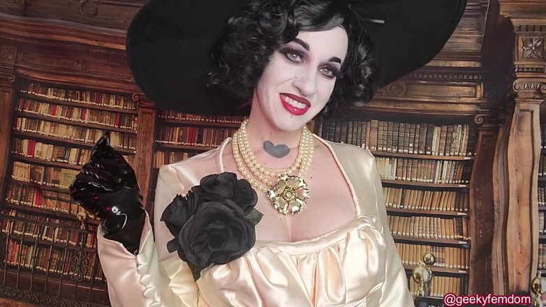 Geeky Femdom: Lady Dimitrescu World Wide JOI