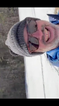 Guy Pissing While Skiing. Did You Get Outside?