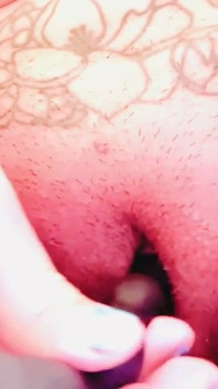 Squirting with Toy