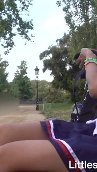 Hot College Girl Fuck & Squirts in the Park