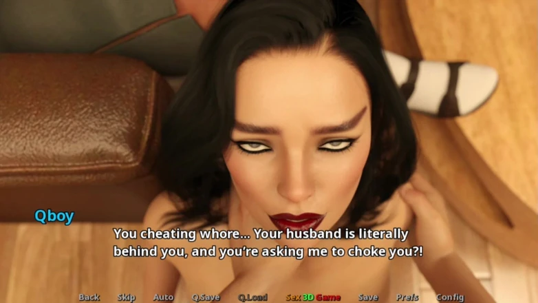 Q Boy: Crush Scarlett Path, Hot and Big Boob Neighbor Fuck