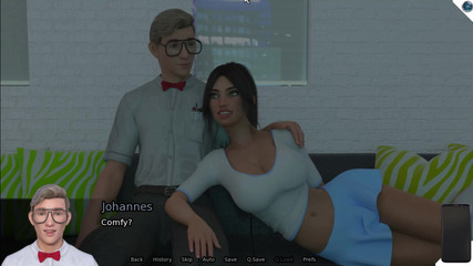 Johannes Gaming: Sexbot recalibrado 4 teniendo una increíble noche de cine con Bailey