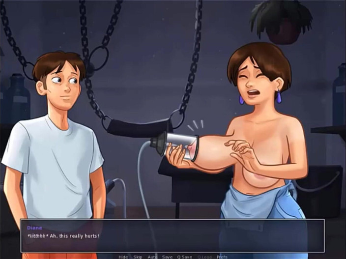 Cartoon Play: Letní sága část 40 - nevlastní teta ochutnává mého ptáka