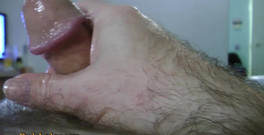 Coach Karl dude lodge: Coach Karls close up masturbation