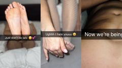 Mature Wife Cheats on Husband with His Stepbrother on Snapchat and Sends It to Her Husband