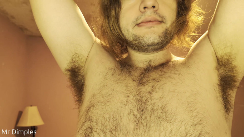 Mr Dimples: Saya menunjukkan ketiak selepas senaman saya!