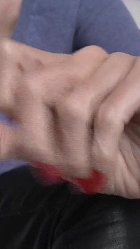 Lady victoria Valente - finger schnappen, rote fingernägel, WICHsanleitung