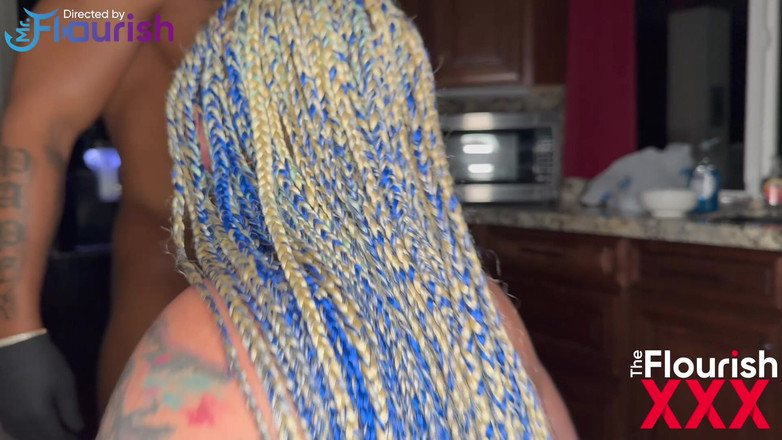 The Flourish XXX: Livie Blainn E Bossmane Dre Alle 2.00 in Cucina