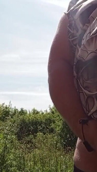 Jerking off Outside in Public