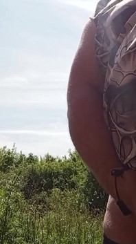 Jerking off Outside in Public