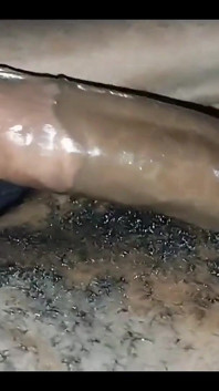 Sexy Kenyan Young Guy Jerking Huge Cumshot at Home