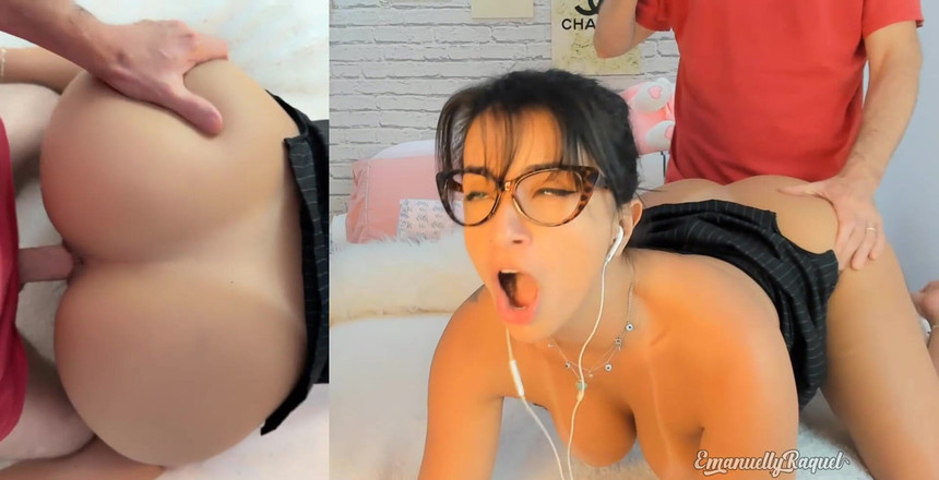 Emanuelly Raquel: Gioco di ruolo scopa la tua segretaria calda