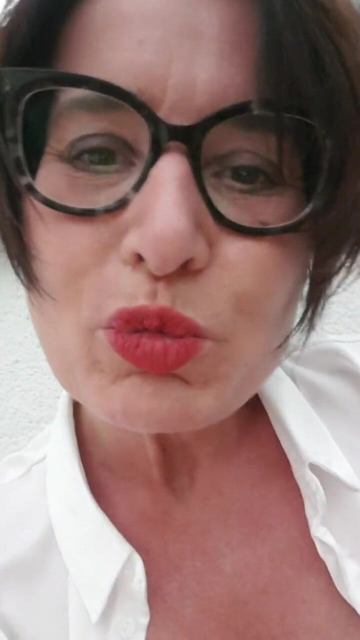 JulieEroticDress: With Weight on Labia Injections