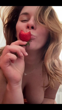 Do You Like Strawberries? Would You Like to Bite Her?