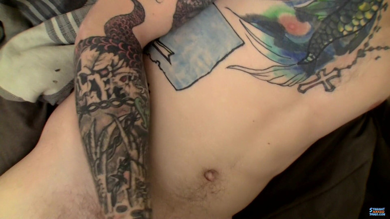 Straight naked thugs: Str8 Punk z spust Load to Shoot