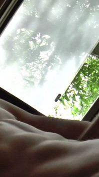 Casper ผมบลอนด์เซ็กซี่โดนชักว่าวในคาราวาน