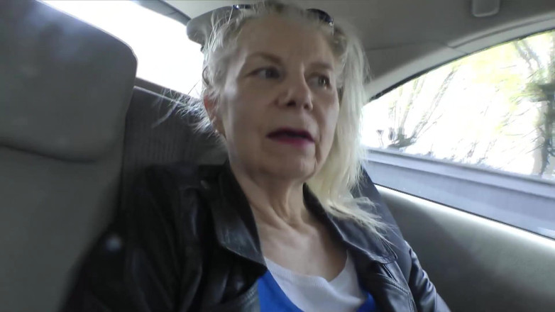 Paris Jango: Granny Pisses Before Getting Fucked by a Big Black Cock