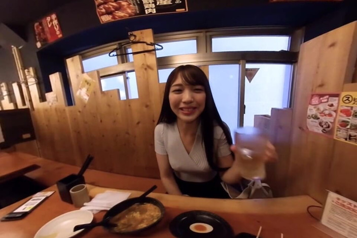 EAGLE-VR: Aku berhasil meringkus gadis yang mirip model ini! 1/3