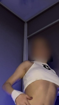 Cam sexy gambaletti bianchi 2