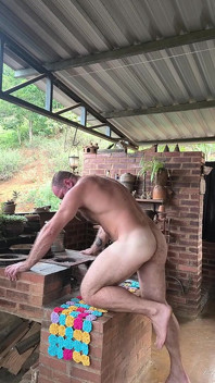 Bärtiger stiefvater beim fick mit Mineiro, küsst, lutscht