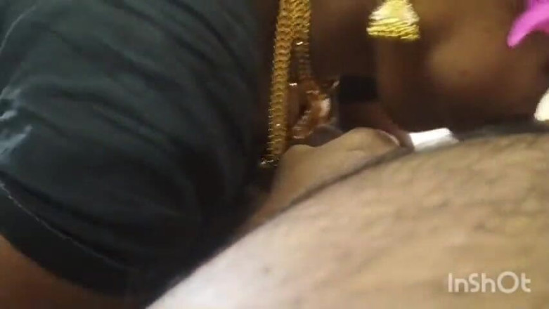 Funny couple porn studio: Глубокий минет, экстремальная горячая глубокая глотка от пары Из Кералы Mallu