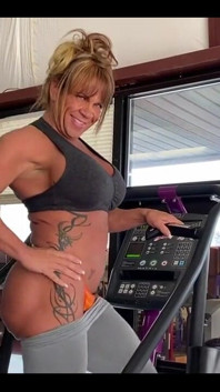 Showing off on the Stair Master