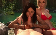 Țara visurilor 5 - Jason se distrează în trei cu Lea și Summer lângă lac