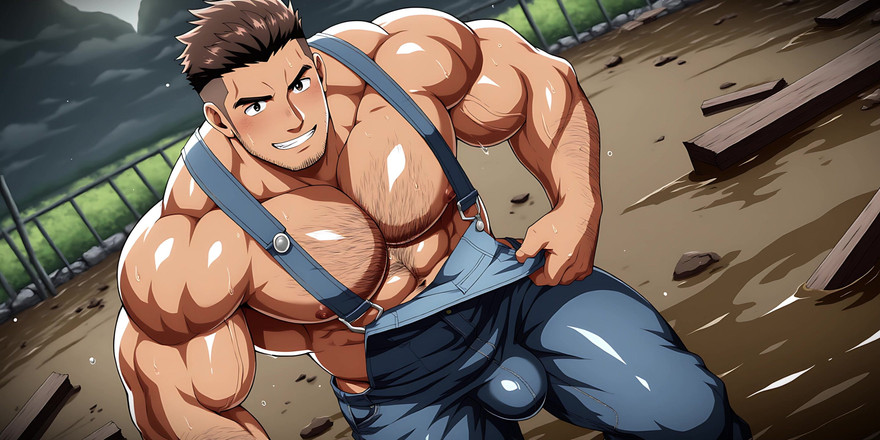 Erotic Man: Hunks với trêu chọc khổng lồ