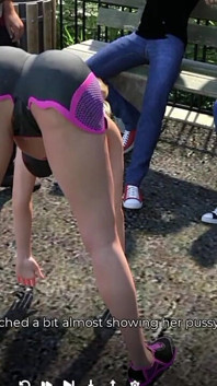 Hot MILF Step-mom Thanks Me for Saving Her in Park!!
