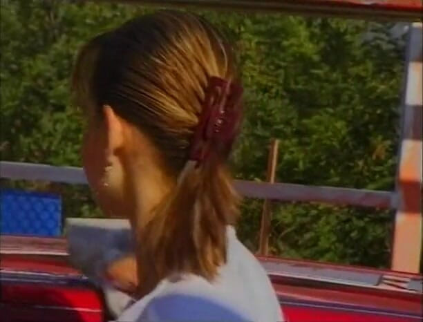 Lucky Cooch: Brunette teens interviewed while car washing