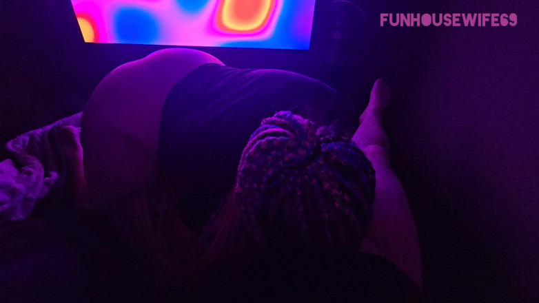 Funhousewife69: Sucking Him off Then Ride Reverse Cowgirl Till He Fucks...