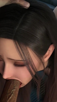 3D Huge Boobs Slut Asian Whore Wearing Sexy Lingerie Got Fucked so Hard