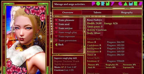 Porny Games: Wicked Rouge - Více zábavy s onsenem 18