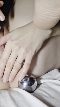 큰 자지를 빨고 정액을 빨아주는 Ana Liz...