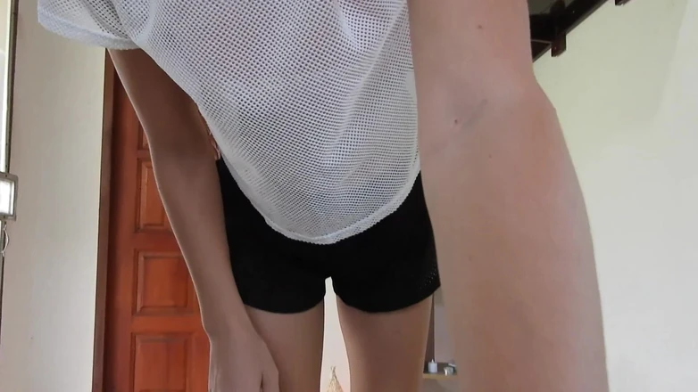 MissAnja_FH: Sweaty Workout W Shinygstring Stuffin/d2