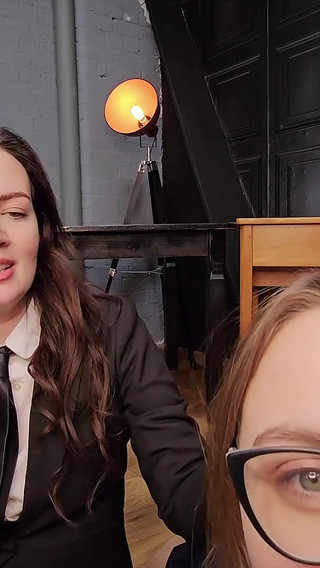 Thumbnail of Chloe and Faye College Girl Threesome with the Principal