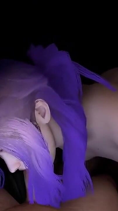 Wraith ward: Two girls with brightly colored hair double blowjob : 3D Porn