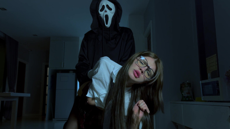 SkinLovers: Hard Anal with Screaming. Porn Parody of the Movie scream...