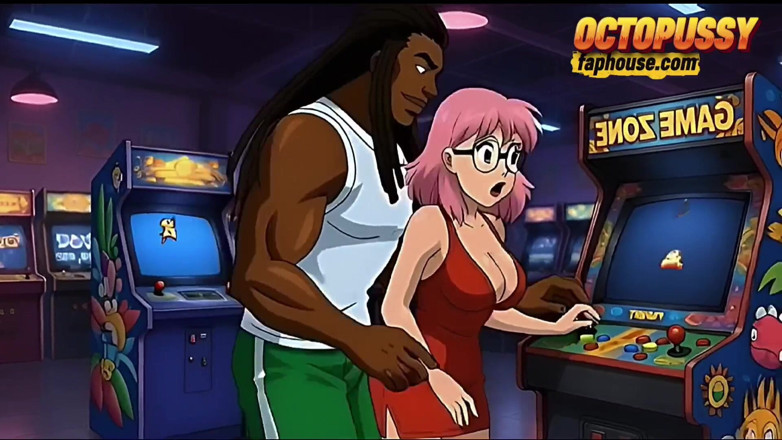 Octopussy Lovers Club: Moje ruská macecha Victoria si užívá hraní retro videoher na 35...