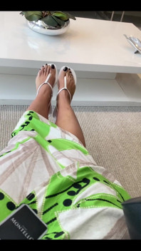 New Black Pedicure